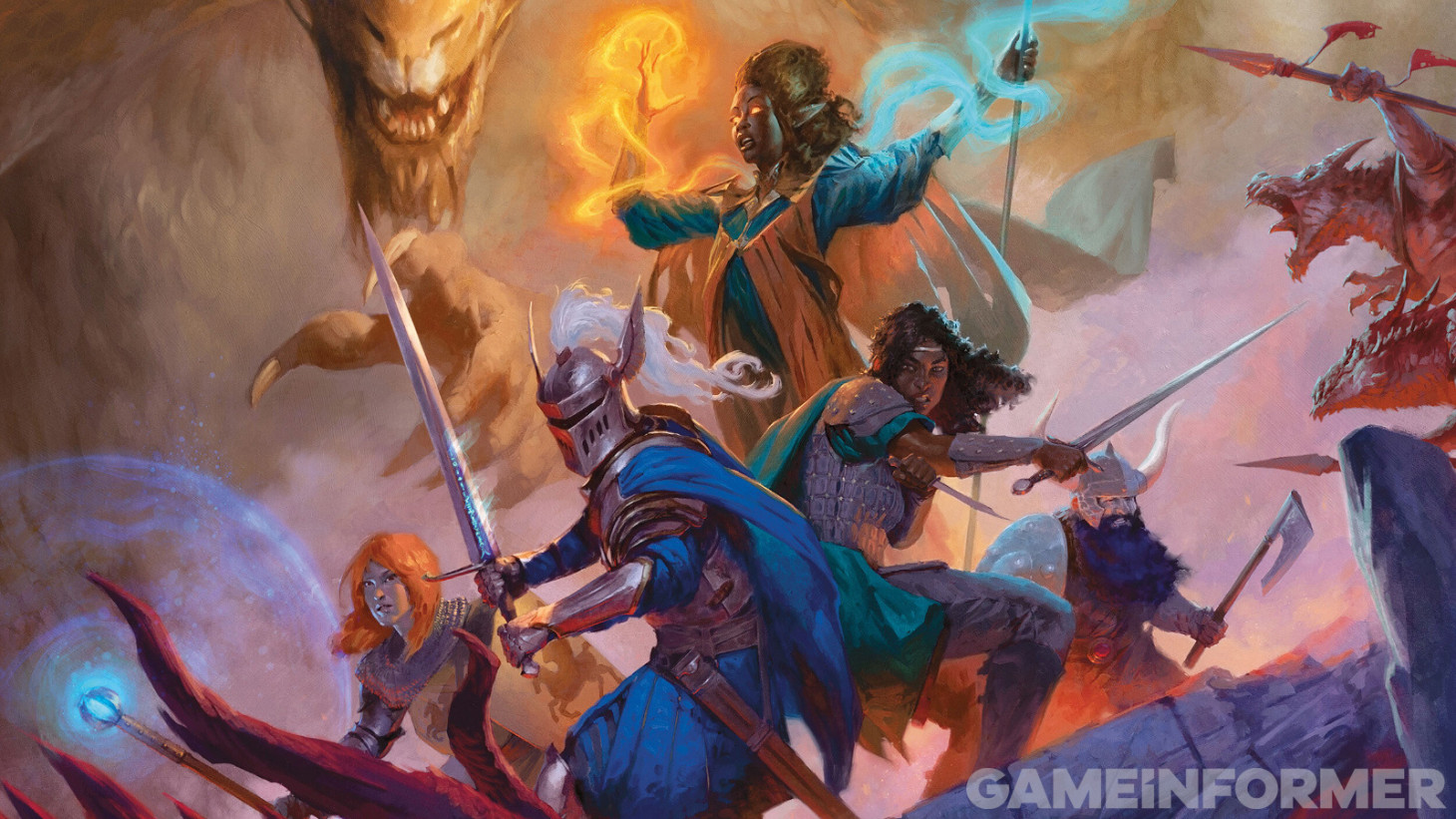 Art from the revised Dungeons & Dragons books 